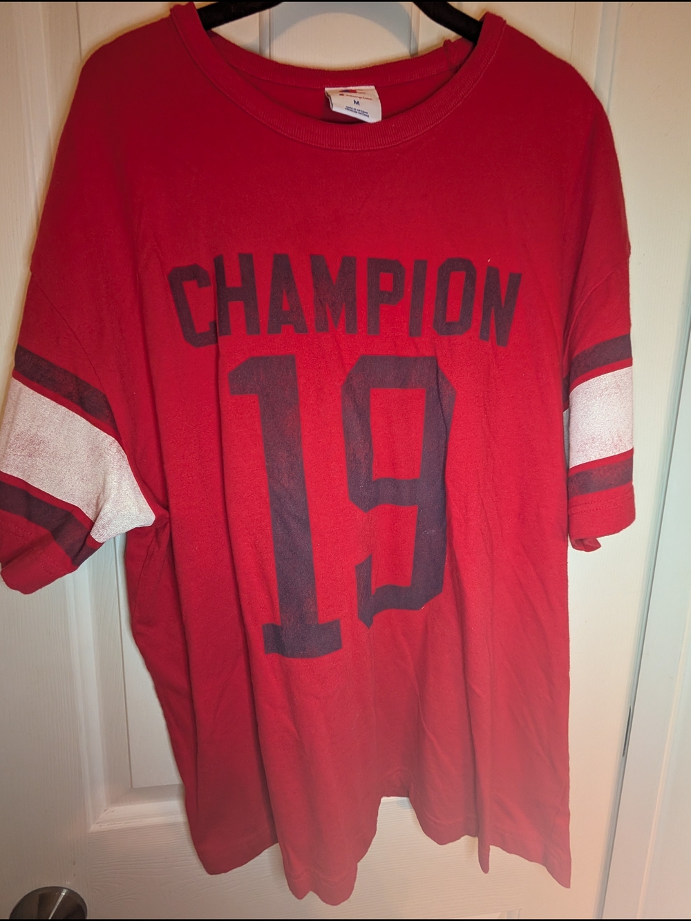 Champion Red '19 Graphic Short Sleeve Tee